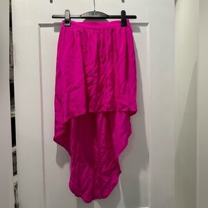 Amanda Uprichard Silk high-low Skirt